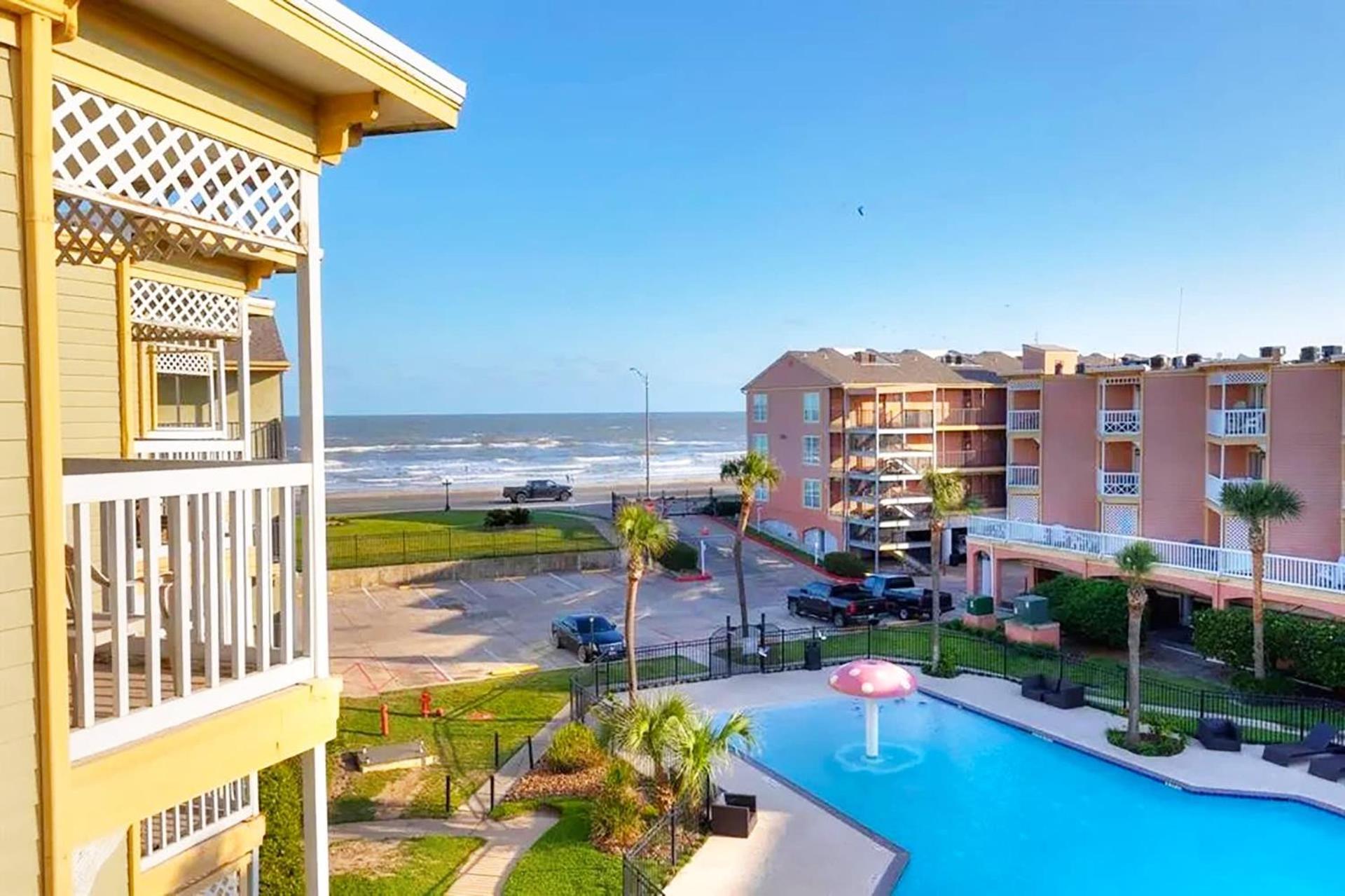 Beautiful Ocean Views At The Victorian Leilighet Galveston Eksteriør bilde